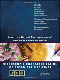 Image of Botanical Pharmacognosy: Microscopic Characterization Of Botanical Medicines