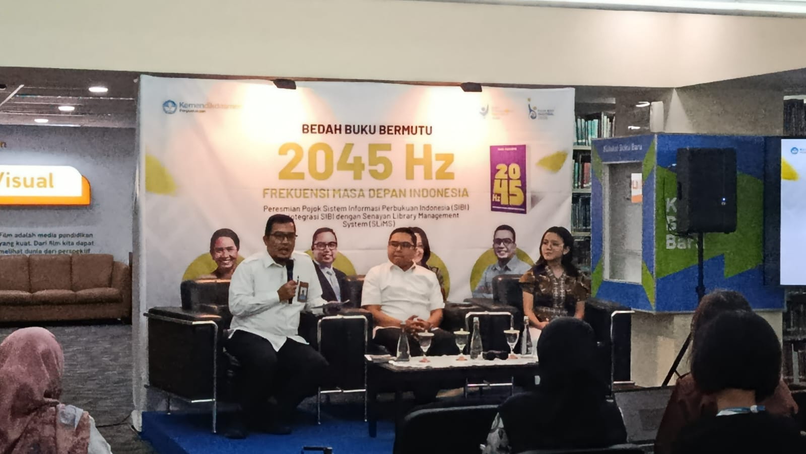 Perpustakaan BPOM Hadiri Bedah Buku Bermutu dan Peresmian Pojok SIBI di Kemendikdasmen