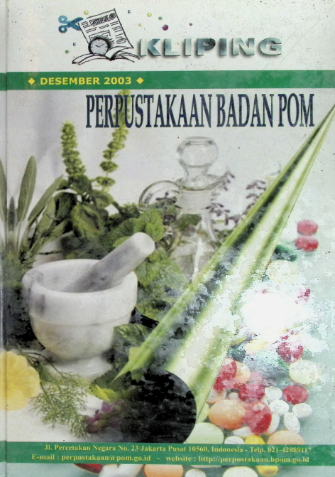 Kliping BPOM Desember 2003