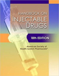 Image of Handbook On Injectable Drugs 18th Edition